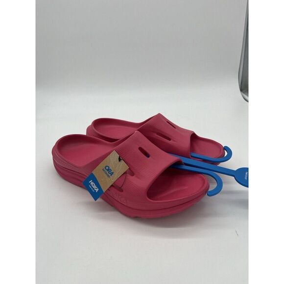 HOKA U ORA RECOVERY SLIDE 3 Raspberry Size 13 Womens 11 Mens New - Picture 1 of 6